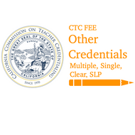 CTC Credential Application Fee