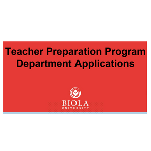 Department Application (LEDU 301) Fee